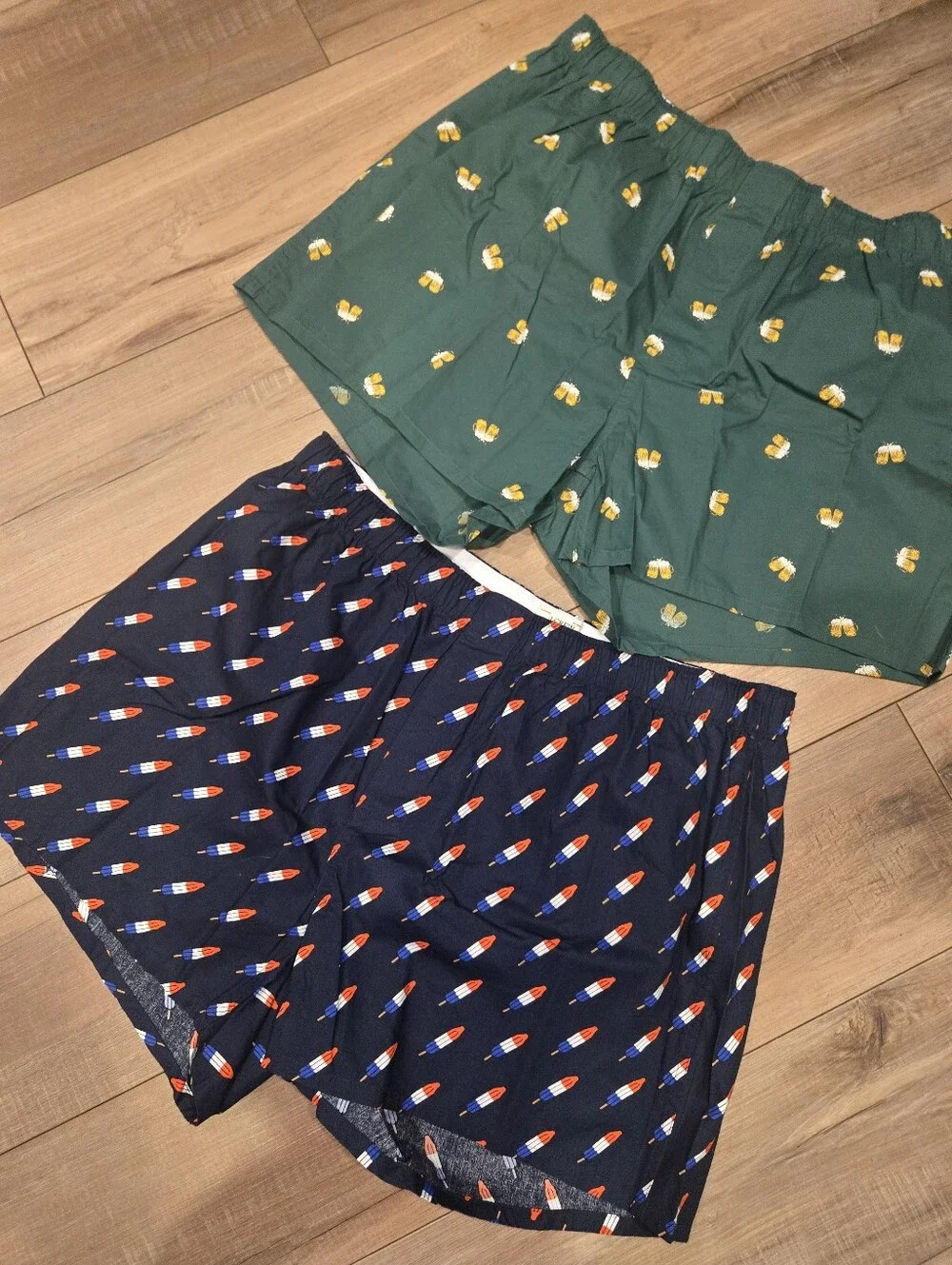 J.Crew Men’s XL Boxer Shorts – 100% Cotton 2 Piece NEW